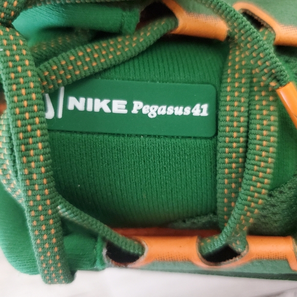 Nike Air Zoom Pegasus 41 "FAMU" Green Orange Shoes Men's Size 9.5 FZ5112-300 - Picture 10 of 11
